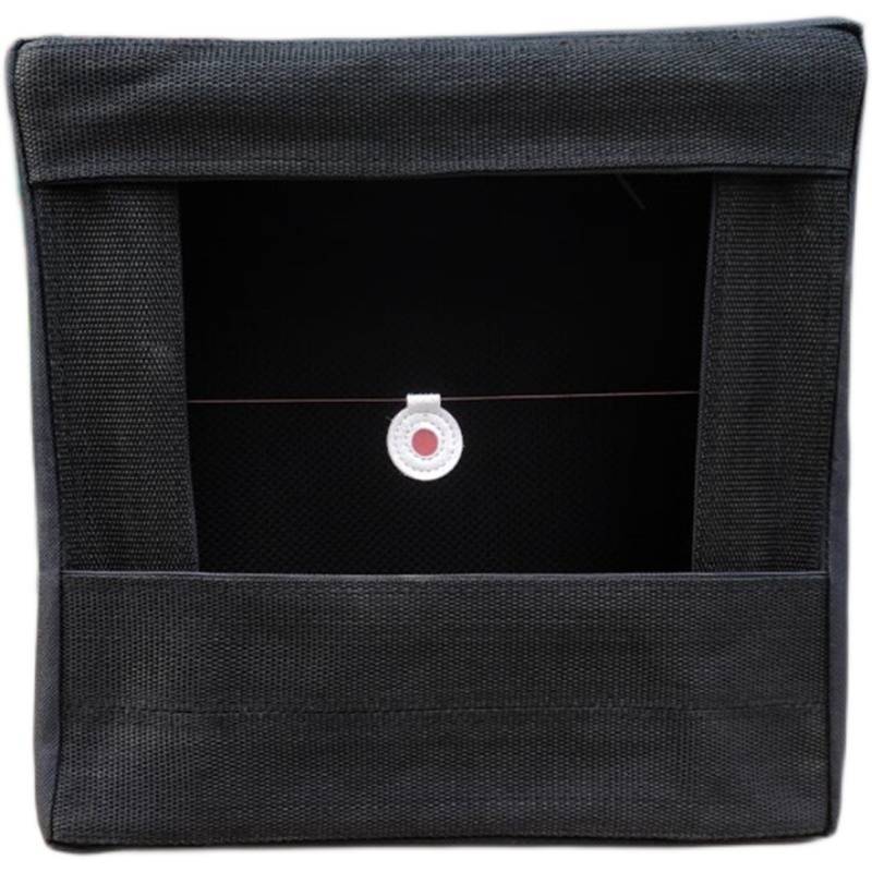 Thickened and durable canvas slingshot folding target box indoor double -layer disappear steel beads collecting hearts to compete