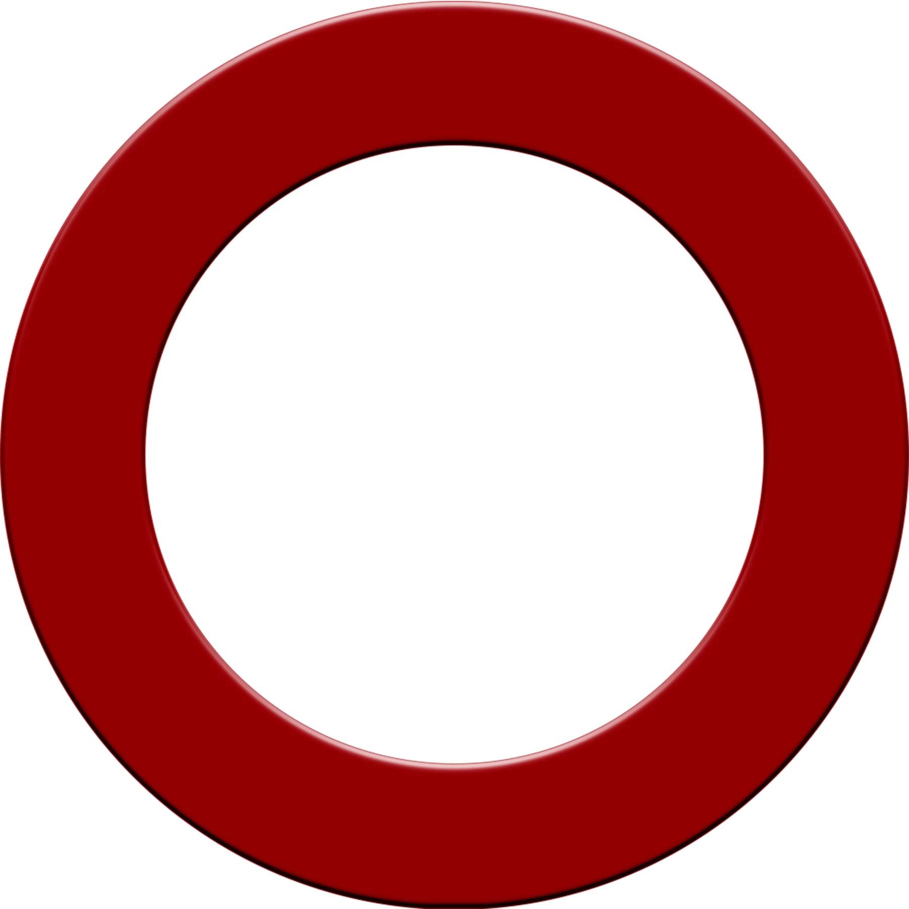 RED PU CIRCLE