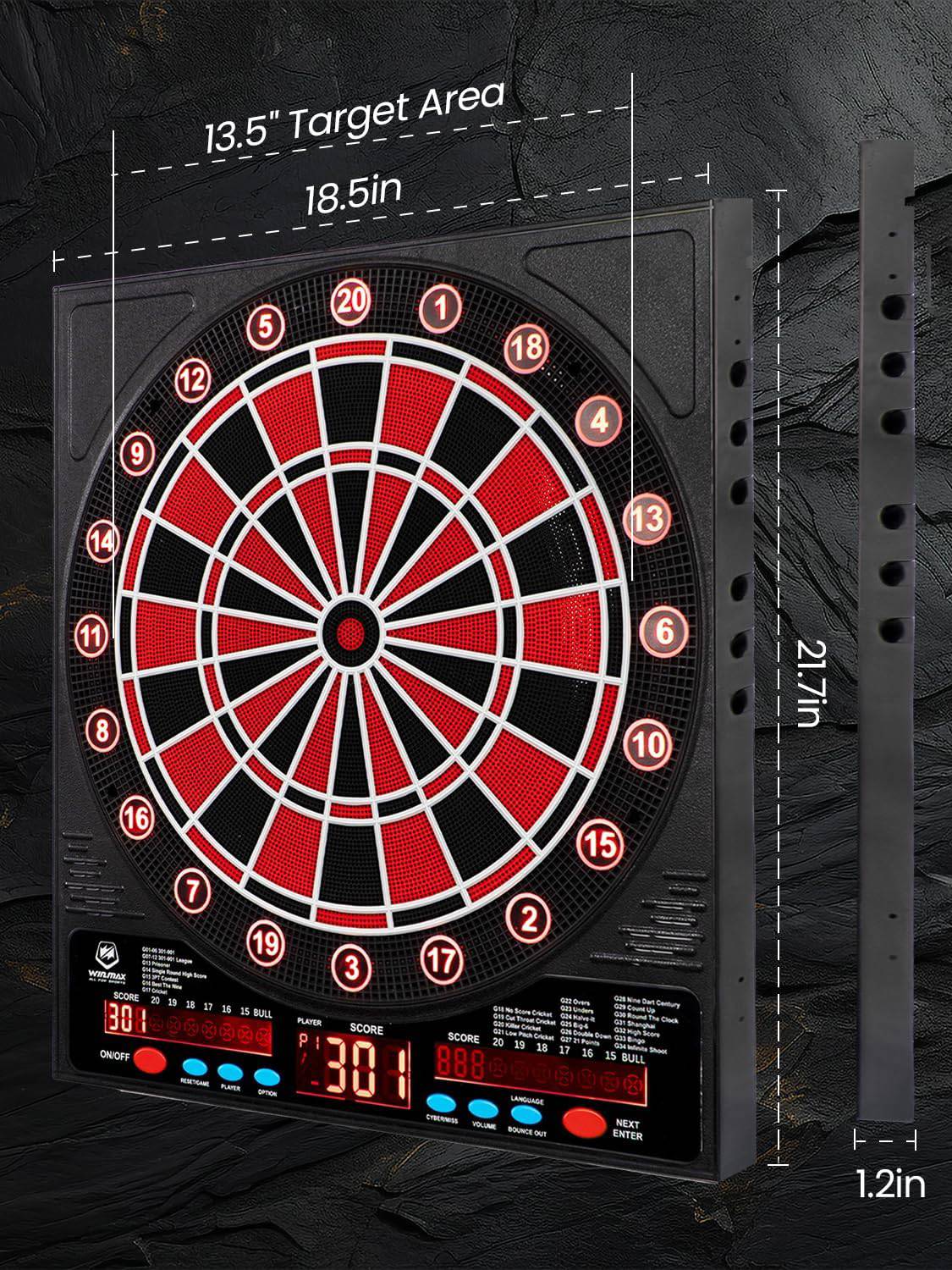 Germany W.M soft competition security electronic dart dart set suit adult children's entertainment automatic score scoring dart target