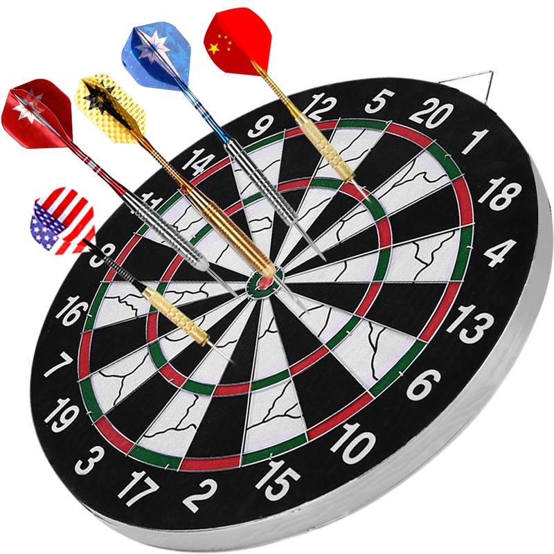 Win.max dart disk set Furnishing fitness professional competition 18 -inch large double -sided dart target indoor flight label