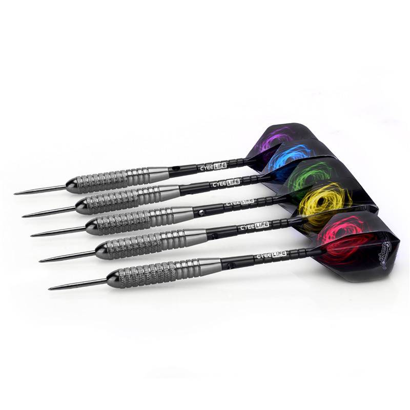 Cyeelife 22g hard steel needle hemp target demented professional practice competition dart dart fell -resistant metal flying label set
