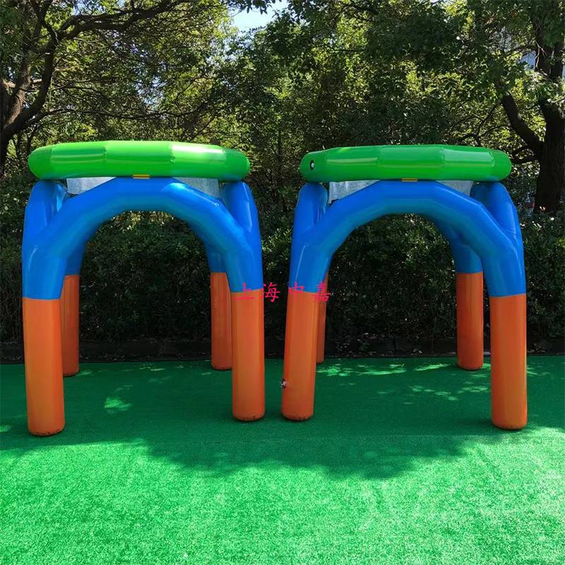 Basketball 2 meters with yoga balls