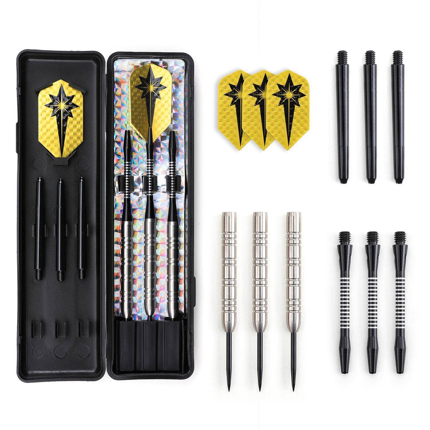 Weimas 16 18 24G tungsten steel dart dart darts professional competition needle flying label set with 3 backup nylon