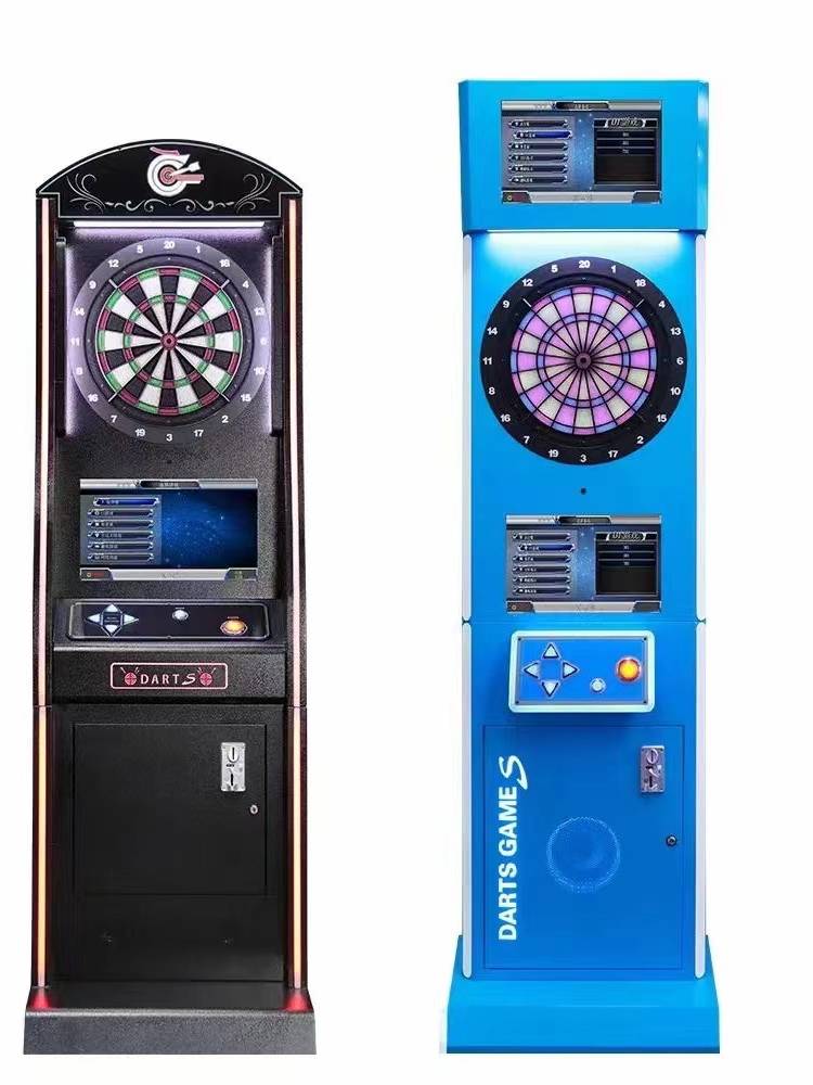 Factory direct selling electronic dart machine Lighting target connected soft -type coin dart machine competition video game city dart equipment