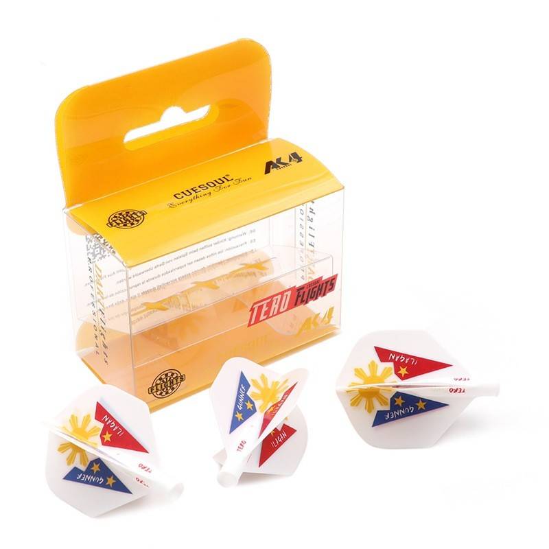 Professional competition combination split dart wing wing 360 rotation set jersey leaf fly label tail springs spring dart rod
