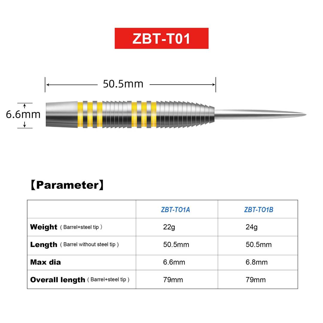 Cyeelife 90%tungsten steel hard professional high -end dart competition training adult 18/21/23/26/30g