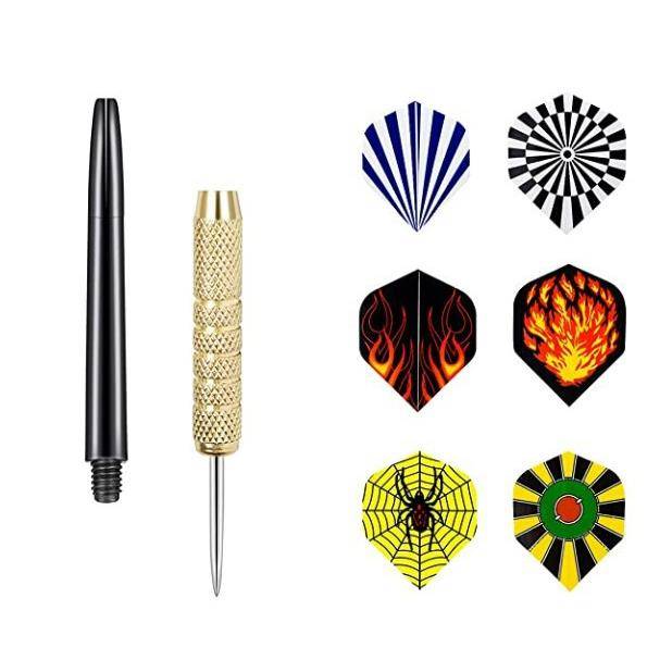 Geehui 18 Gyders Set Home Fitness Belly Professional Competition 18G hard steel needle darts indoor flying label
