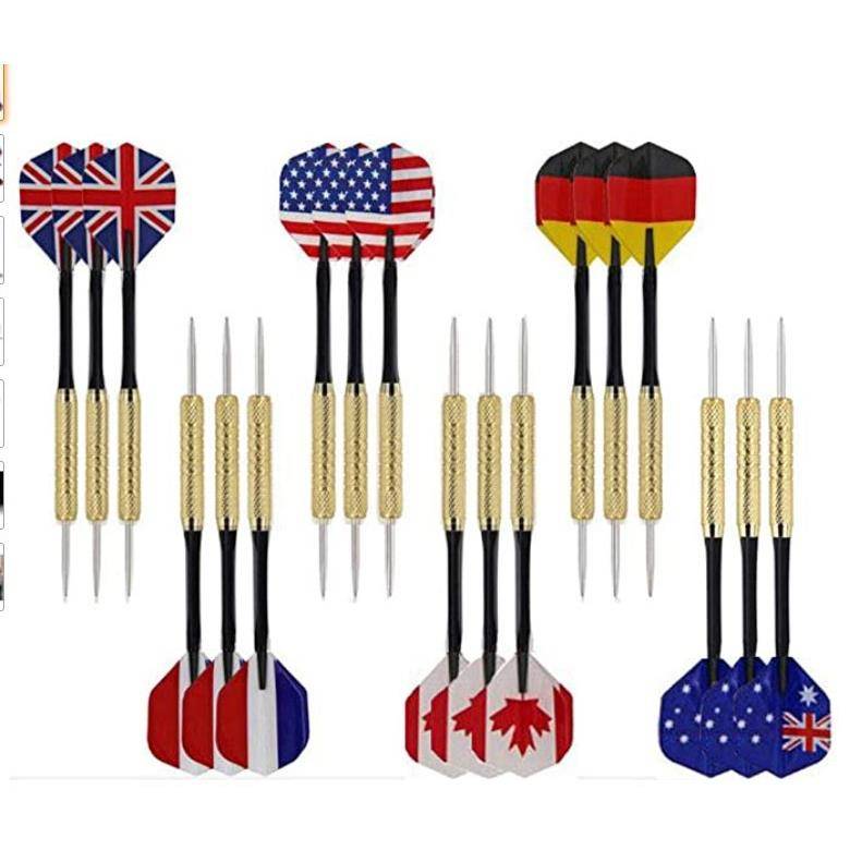 Geehui 18 Gyders Set Home Fitness Belly Professional Competition 18G hard steel needle darts indoor flying label