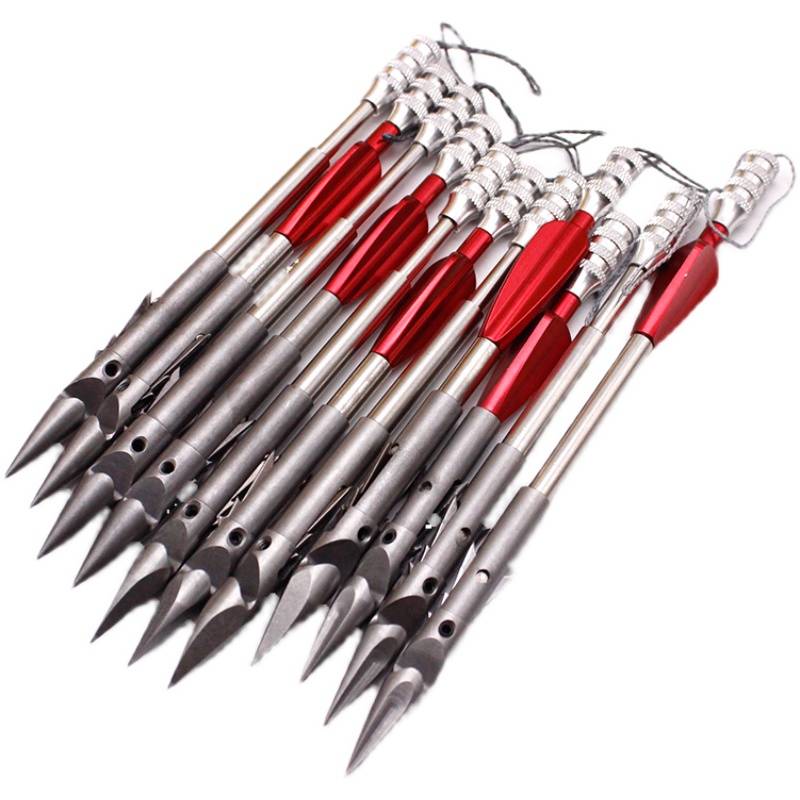 Hunter dart dart triangle hunting 26g14cm tapped fish dart 30 grams of heavy outdoor slingshot fishing fish deep water broken armor dart