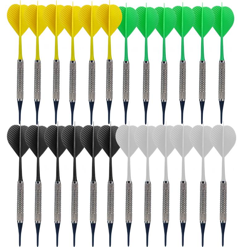 Black, white, yellow, green-24