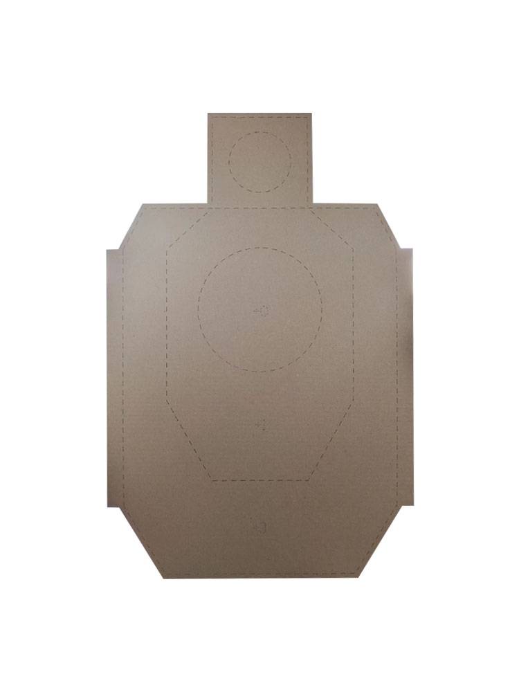 IDPA target paper 9mm target international standard target shooting training target corrugated cardboard soby water bullet competition target