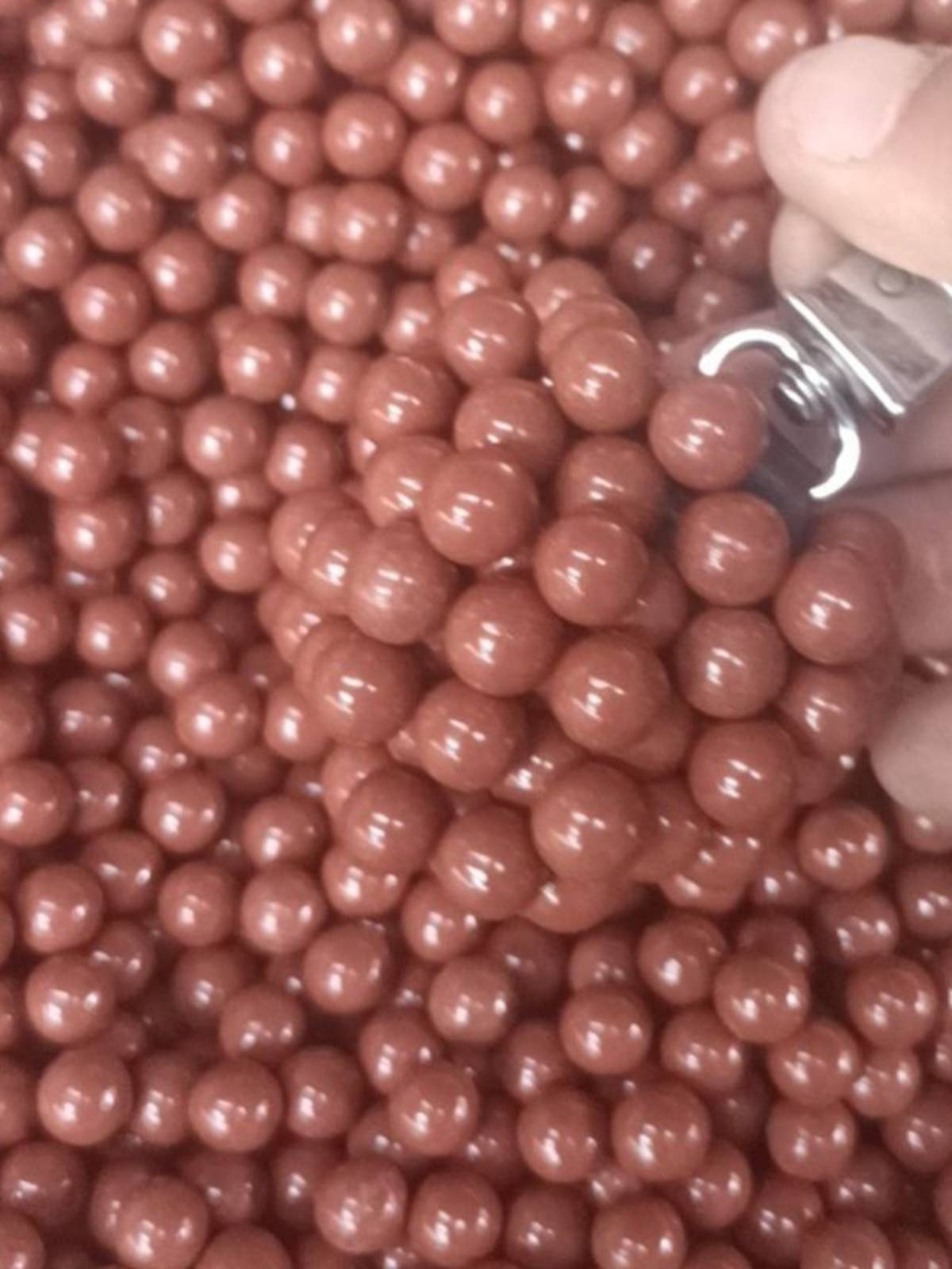 Extracting magnetic mud pill slingshot steel bullet bullets 8 mm 9mm10mm12mm white safe mud balls special