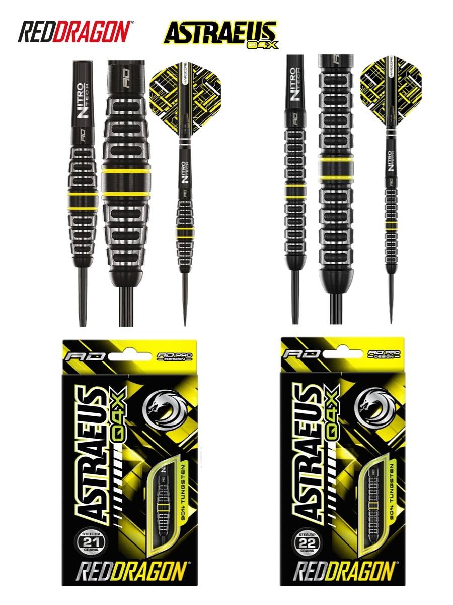 Reddragon Red Dragon New Product Astraeus Q4X 90%tungsten professional soft and hard -end high -end darts