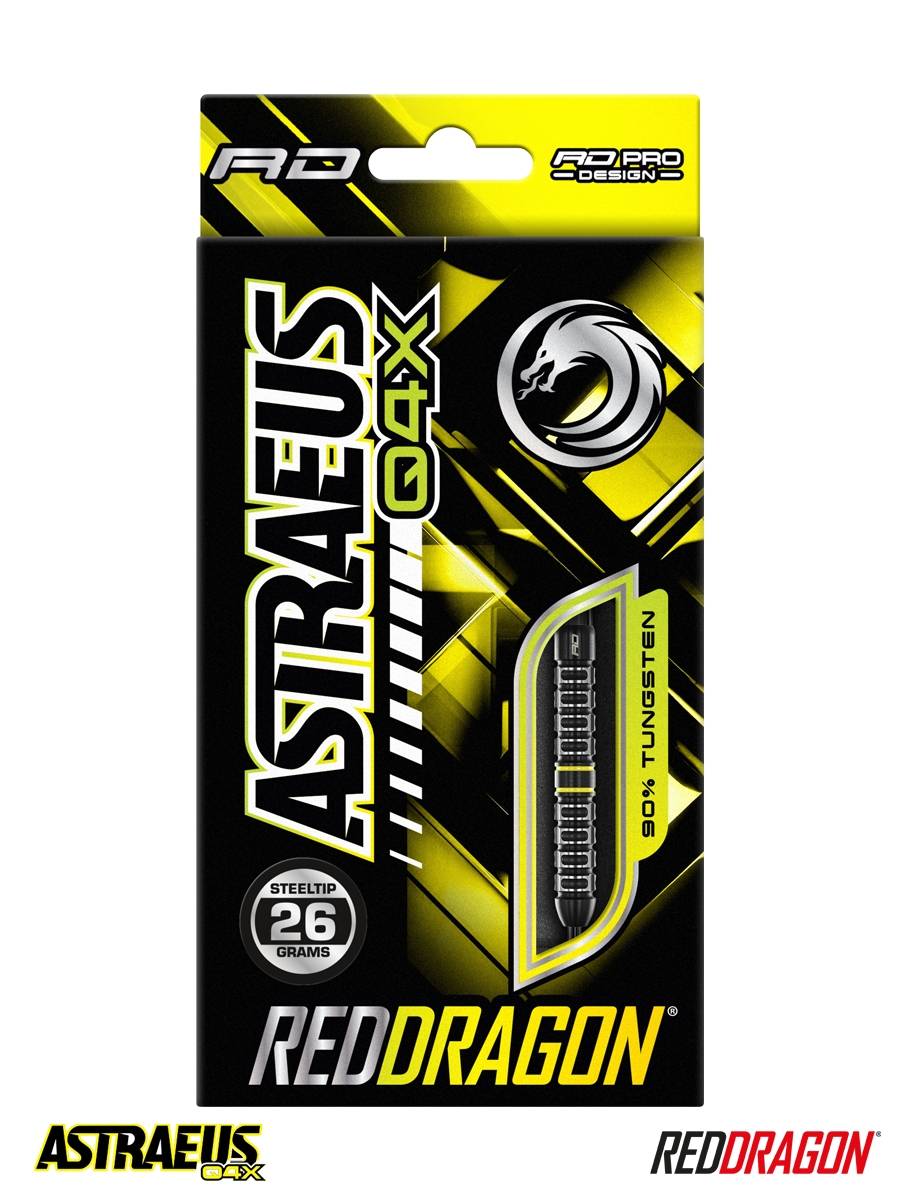 Reddragon Red Dragon New Product Astraeus Q4X 90%tungsten professional soft and hard -end high -end darts