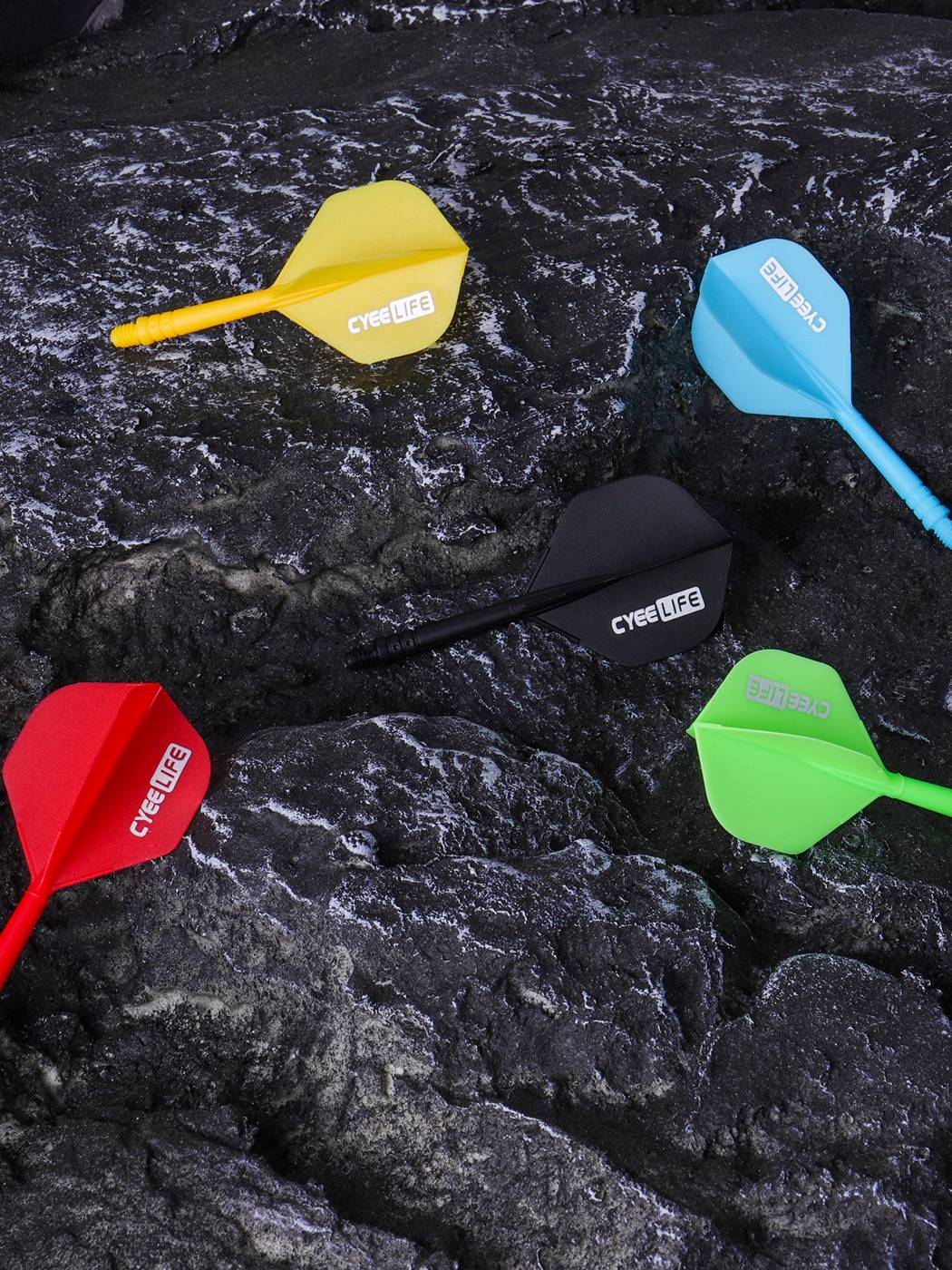 Cyeelife 2BA darts integrated tail professional competition adult small square fell -resistant conjoined dart leaves