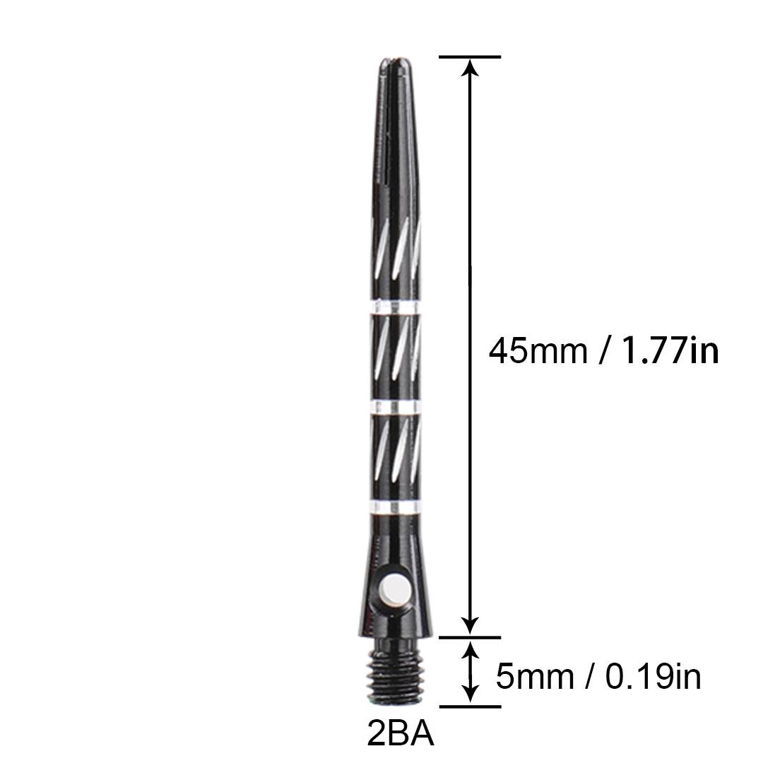Cyeelife 45mm dart rod aluminum alloy carving and falling exercise competition universal 2BA flying marker rear wing