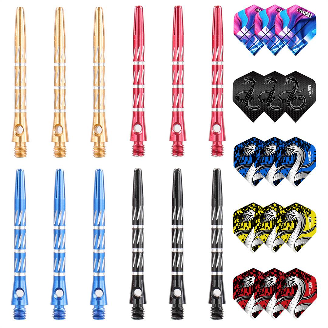 12 darts plus 15 tails
