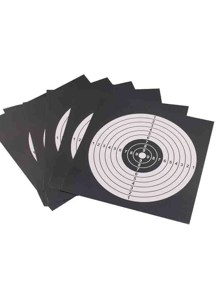 14 cm multi -style hard card target paper competition for special shooting exercises
