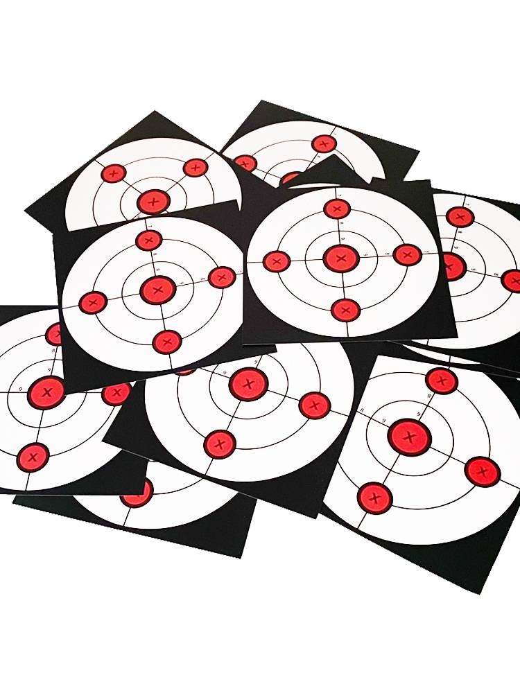 14 cm multi -style hard card target paper competition for special shooting exercises