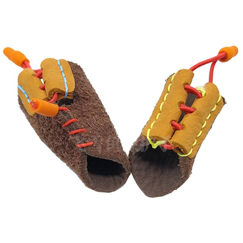 Slingshot Fish uses the head layer of cowhide fish darts to protect the cowhide fingers finger fish darts pinch darts