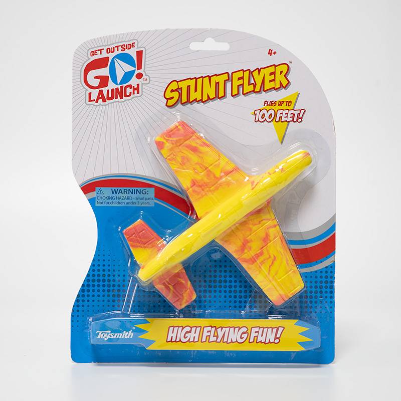 Yellow hands toss