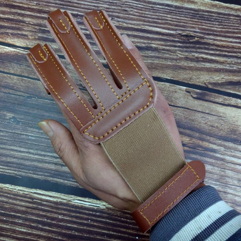 Brown leather