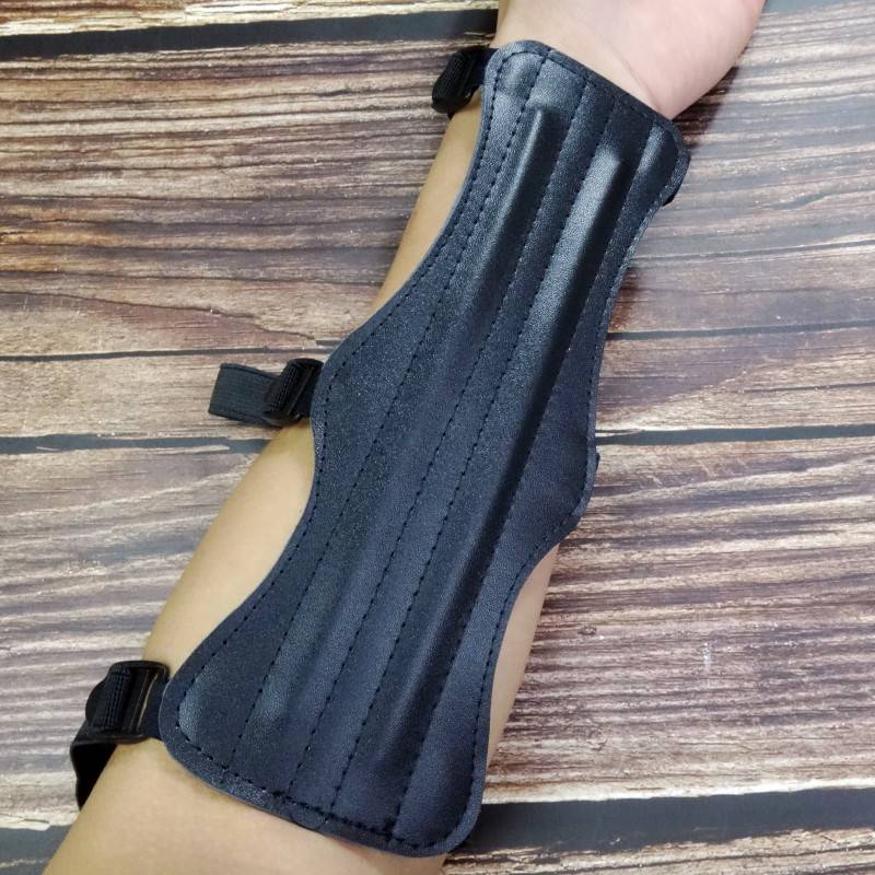 Black leather arm (22 cm long)