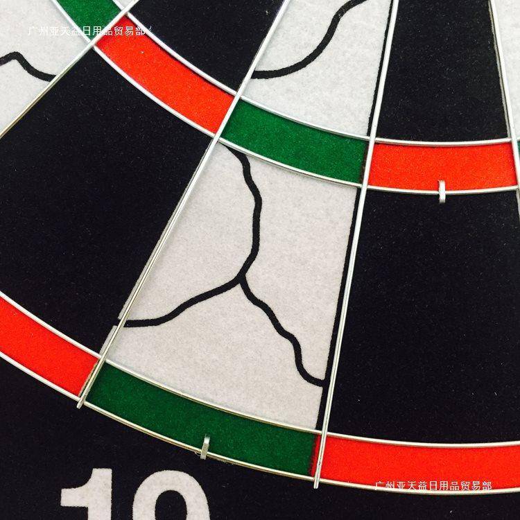 TAO18 -inch double -sided velvet dart target professional flying target set competition special dart disk children's gift