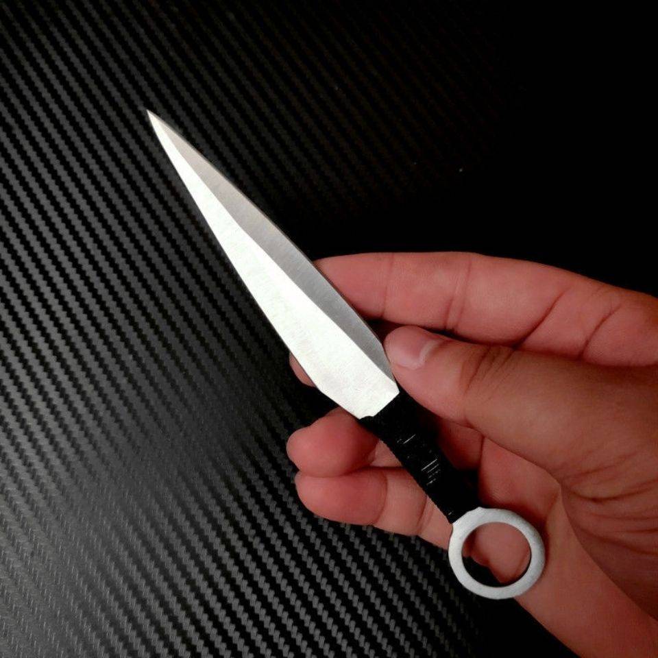 Flying Dagger Darts outside the house throwing a knife at a knife training game