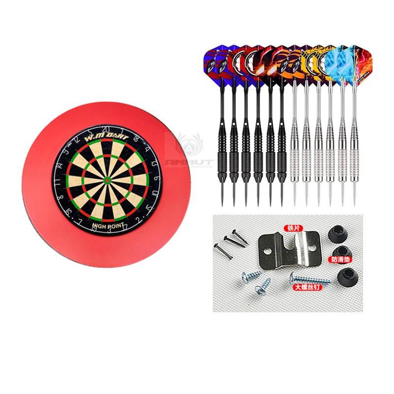 Target + Red Circle + 12 steel darts and accessories