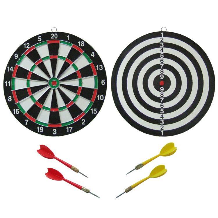 Darts with metal, home-based gymnasium professional competition for adult children's toy double-sided target plate