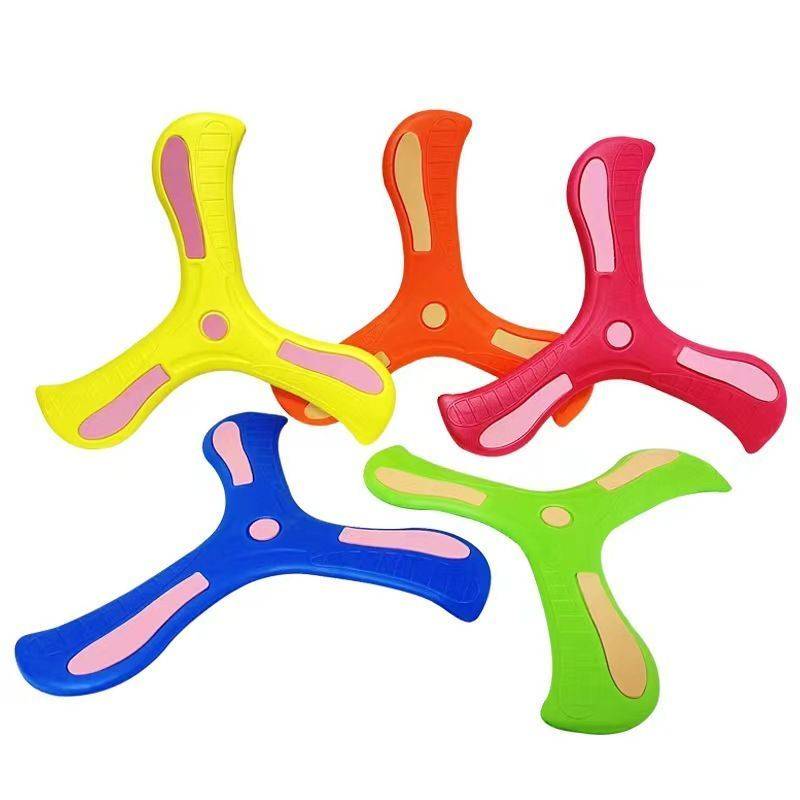 Sanya Return Dart Children Flying Come back soft rubber and fall, no rotten boy toy flying around and returning to the darts back