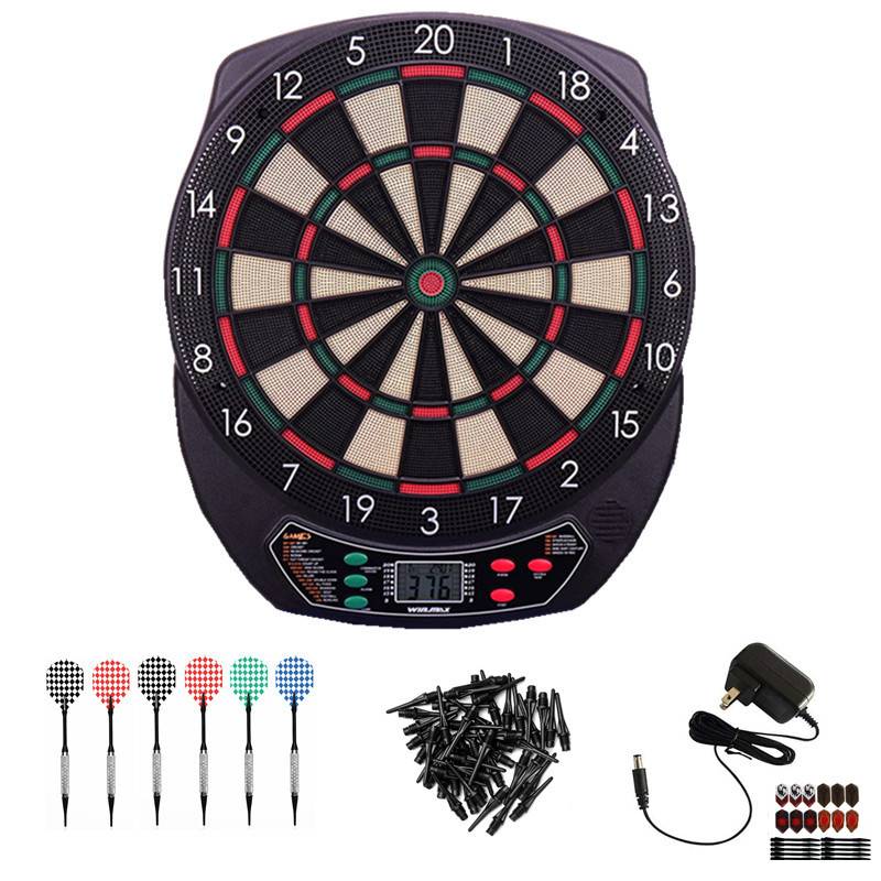 Target + 6 trained darts delivering 50 needles
