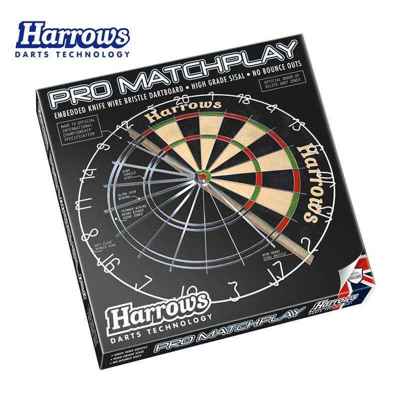 Pro Matchplay International Competition Standard Knife Net Dart Target Harrows British imported