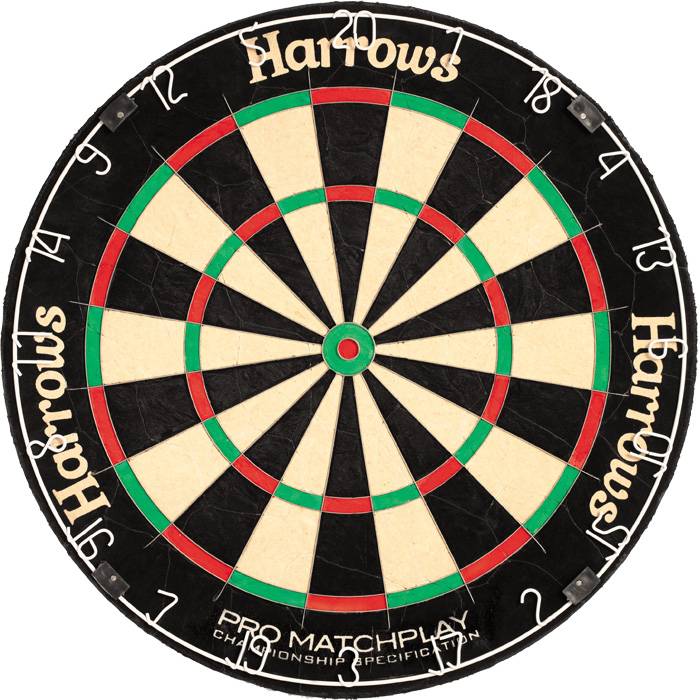 Pro Matchplay International Competition Standard Knife Net Dart Target Harrows British imported