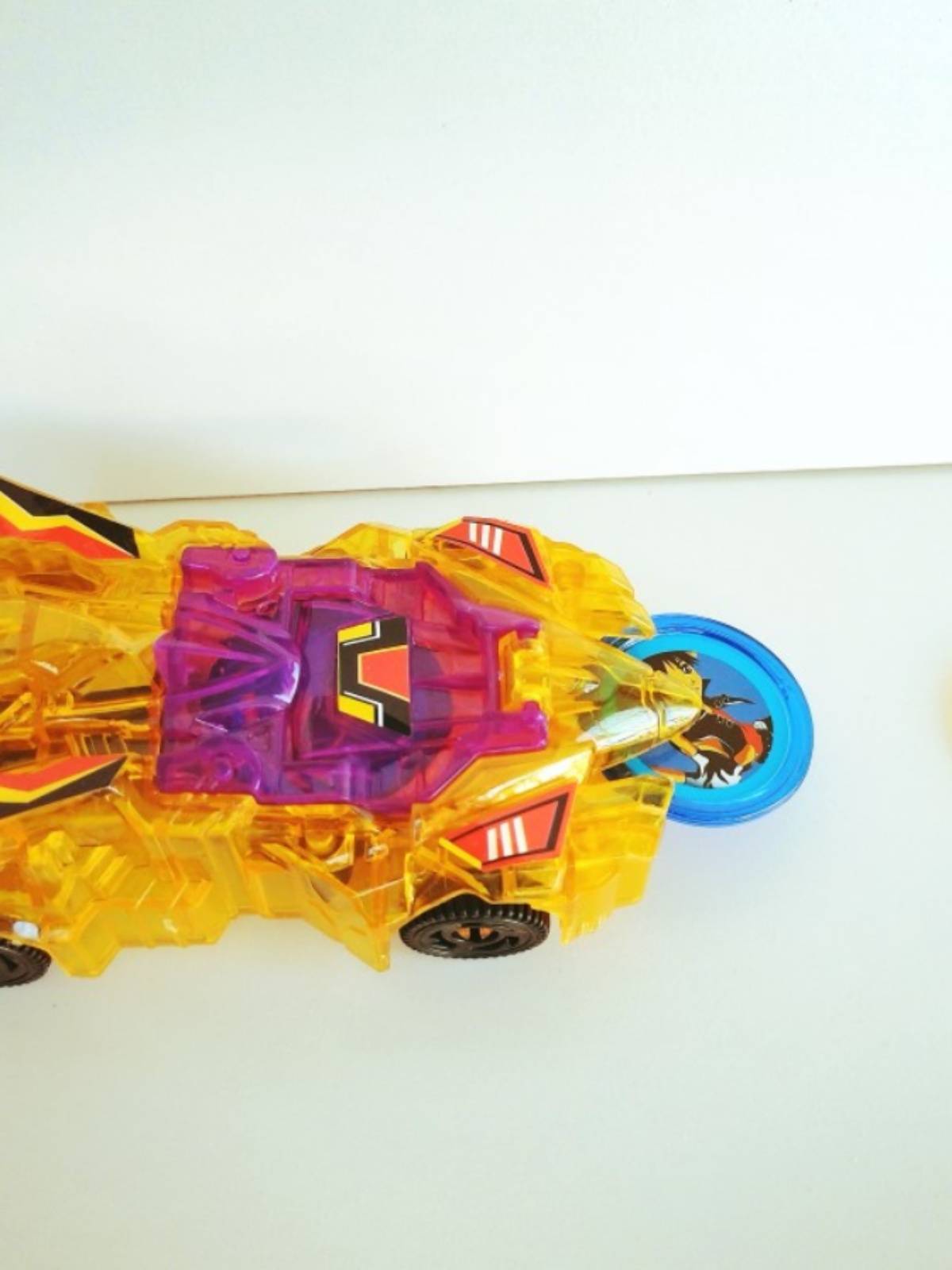 Sugar -playing products Little Tuzong Storm Racing with a shooting dart car racing