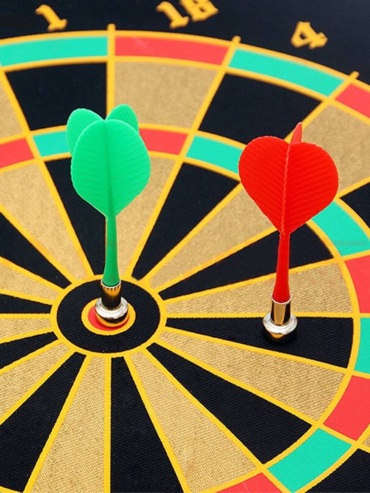 Magnetic Dart Set 12 -inch 15 Magnetic Suit Supes Games Fun Competition Pruder Indoor Ejection Throwing