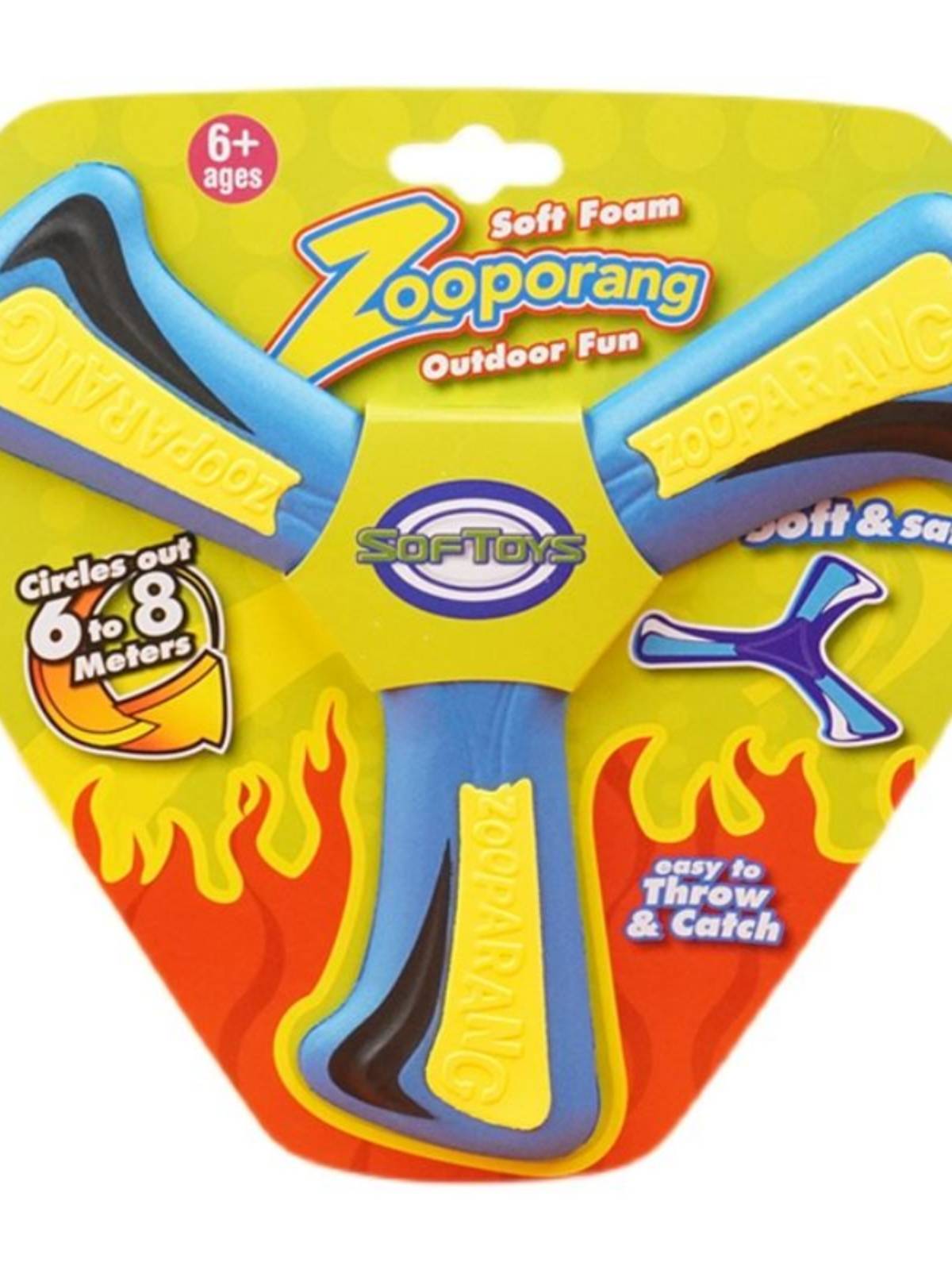 Decannon children's scrambling darts flying to the boys' toy park outside