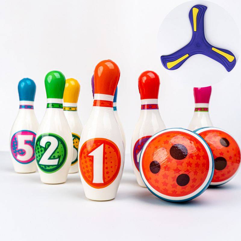 [Extravalent package] Purple + bowling 9 bottles 2 ball