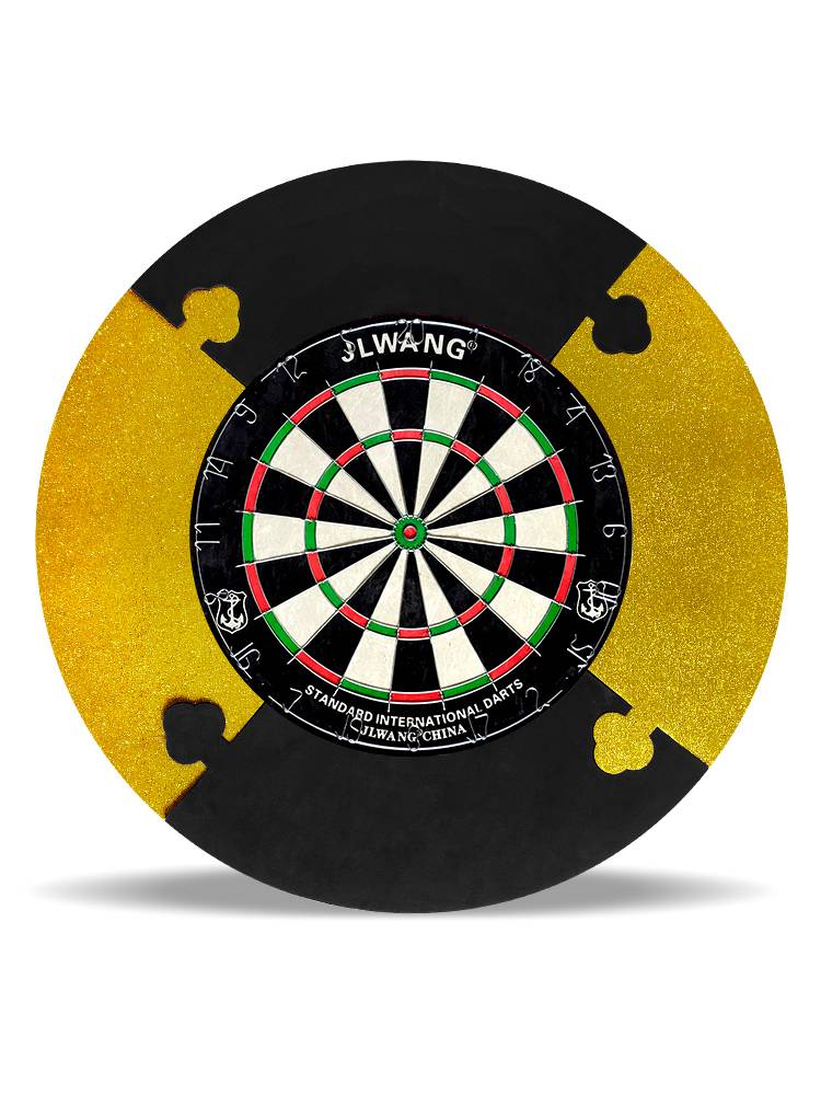 For advanced professional competitions, a darts-set with a hard-on-show frame for the protection of the wall's interior mahjong