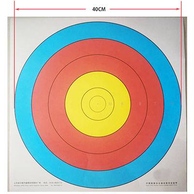 Archery supplies diameter 20-30-40-61cm Reviser composite bow and arrow fifth ring race target map target chart target