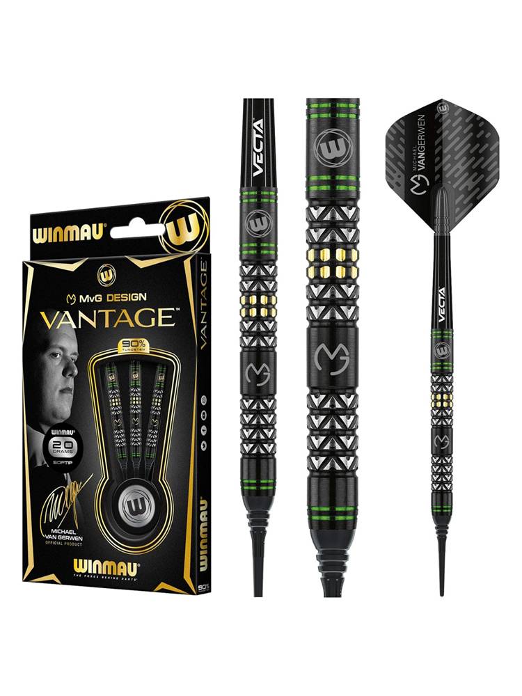 WinMau MVG Vantage Van Ge Big Straight straight tungsten steel dart dart multi -color titanium professional competition dart
