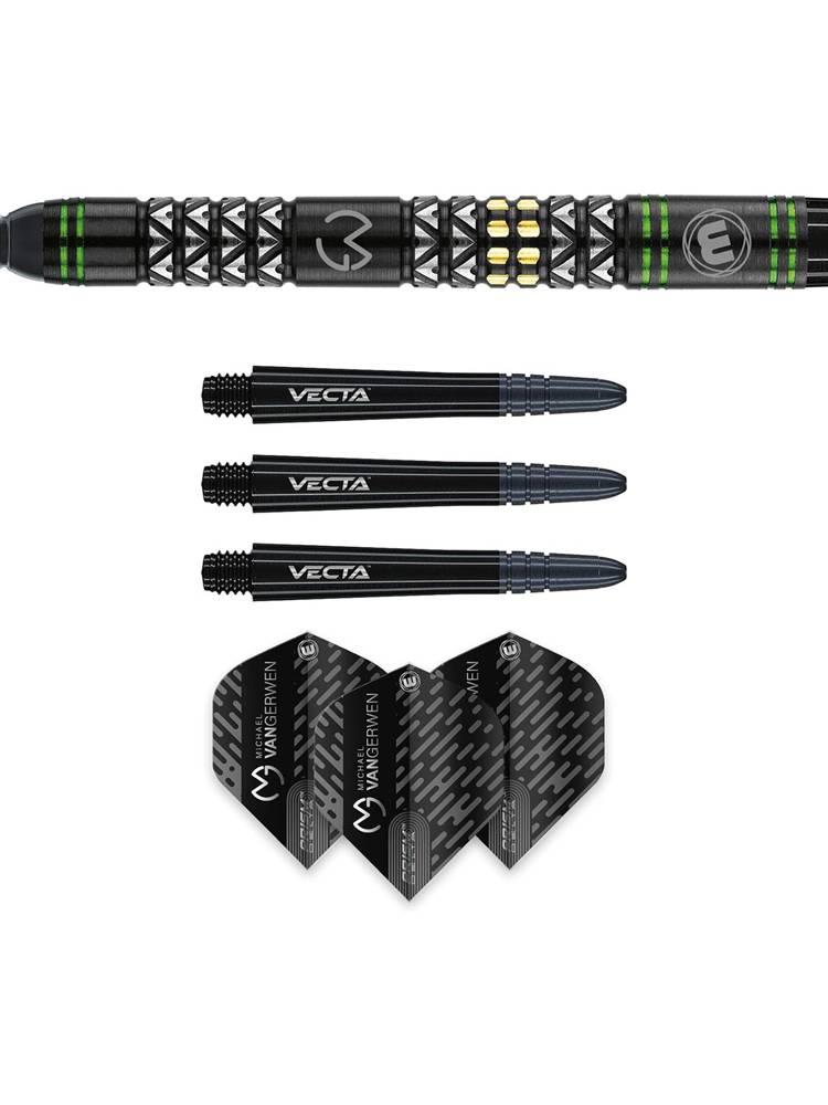 WinMau MVG Vantage Van Ge Big Straight straight tungsten steel dart dart multi -color titanium professional competition dart