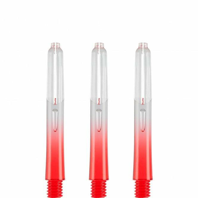 red translucent gradient short 36mm