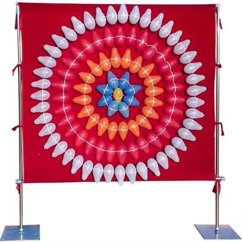 Plaza Playground Park Night Market Swing Stalls Gun Balloon Balloon Facter Facter Fair Dart Board Shooting target