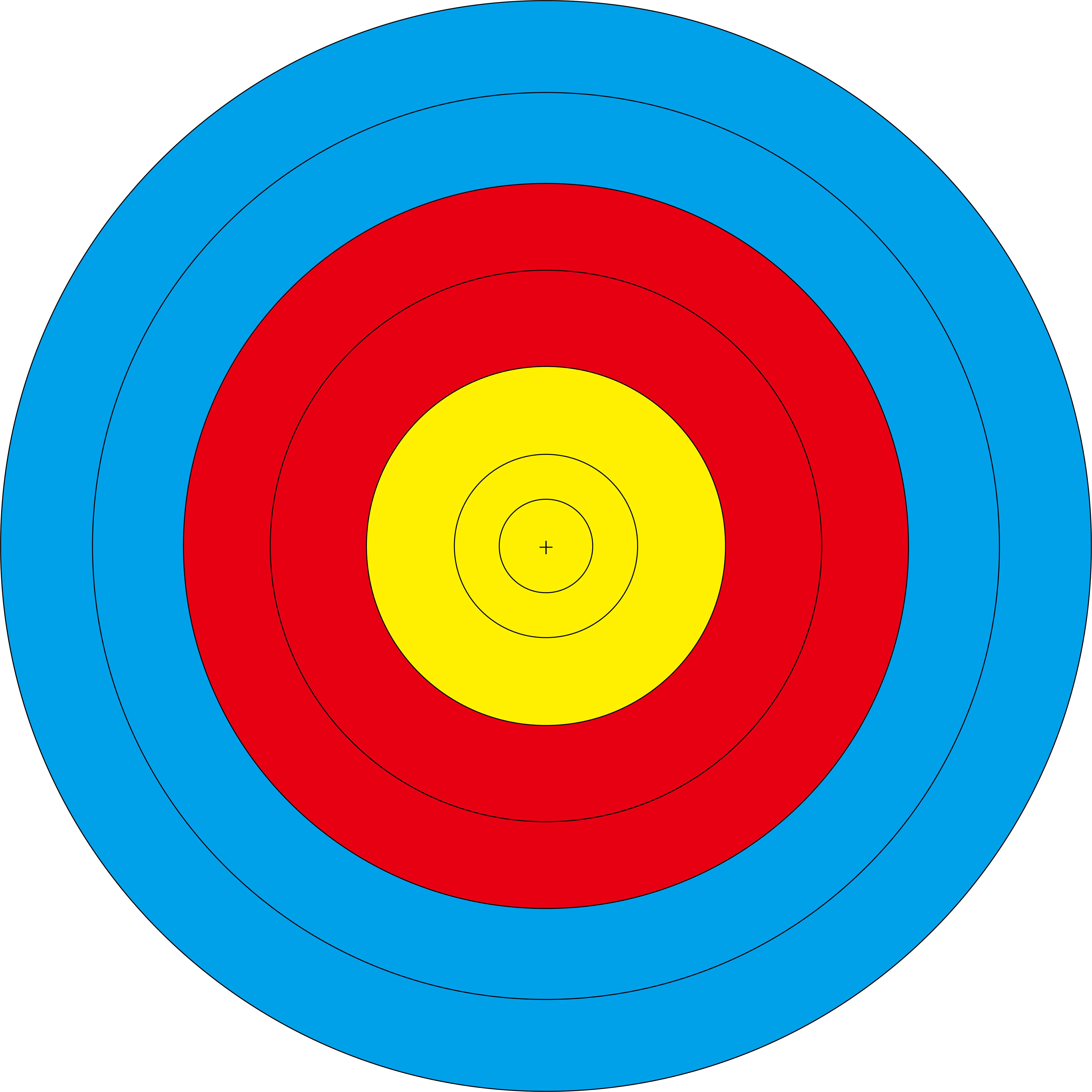 40*40 Full -ring target paper half -ring target paper 60*60 target paper matte surface target paper thick arrow target anti -curved bow