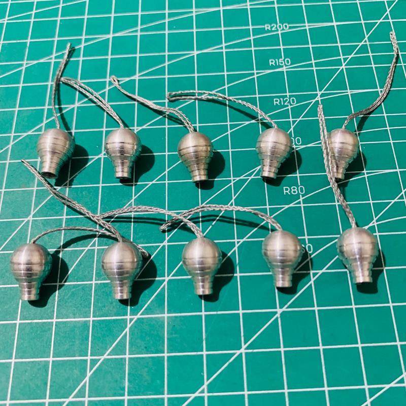 Ten spherical tail hats