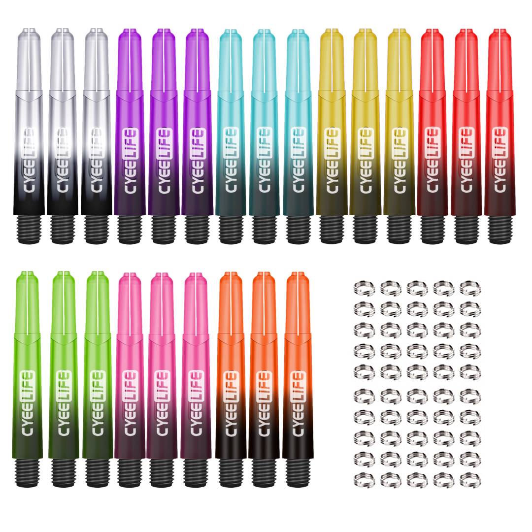 24 darts + 50 springs