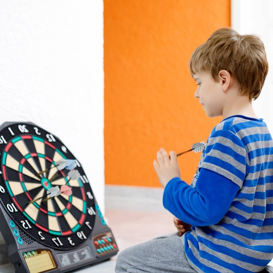 Family soft darts, four -color optional 2BA interface professional security durable plastic dart head flying label set 
