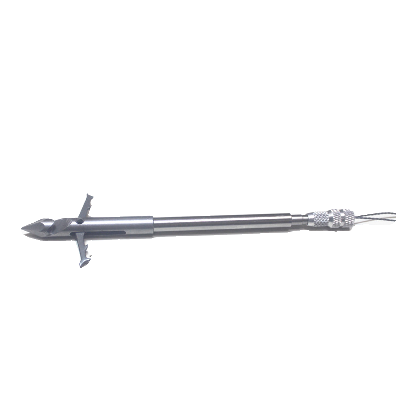 The four -edge of the four -edge army deep water darts hexagon ride whale eagle small flying eagle hunting snow nightmare soby fishery rubber band